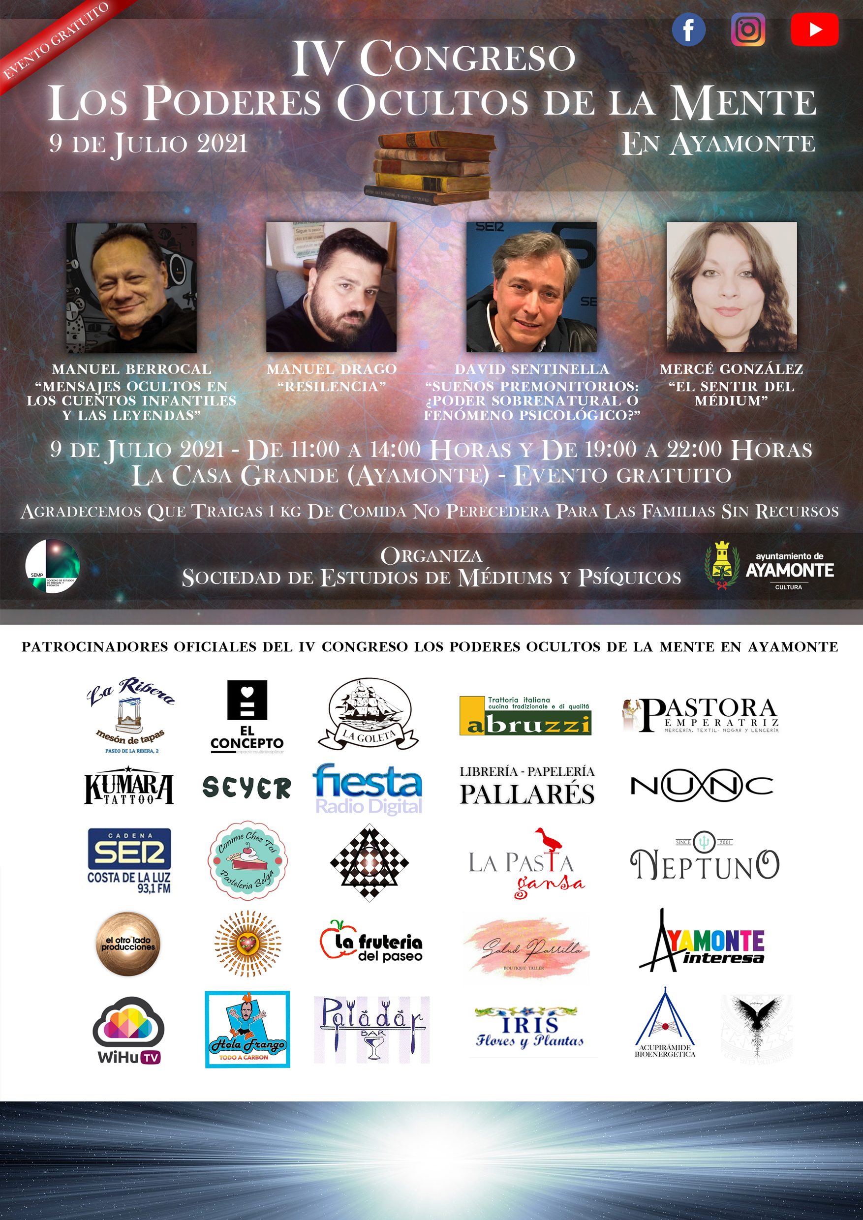 IV Congreso Los Poderes Ocultos de la Mente - Sociedad de Estudios de Médiums y Psíquicos