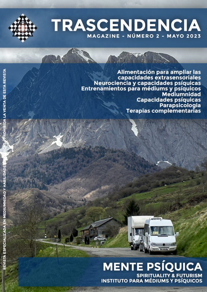 Transcendencia Magazine - Mes de Mayo - Año 2023 - Mente Psíquica - Spirituality & Futurism